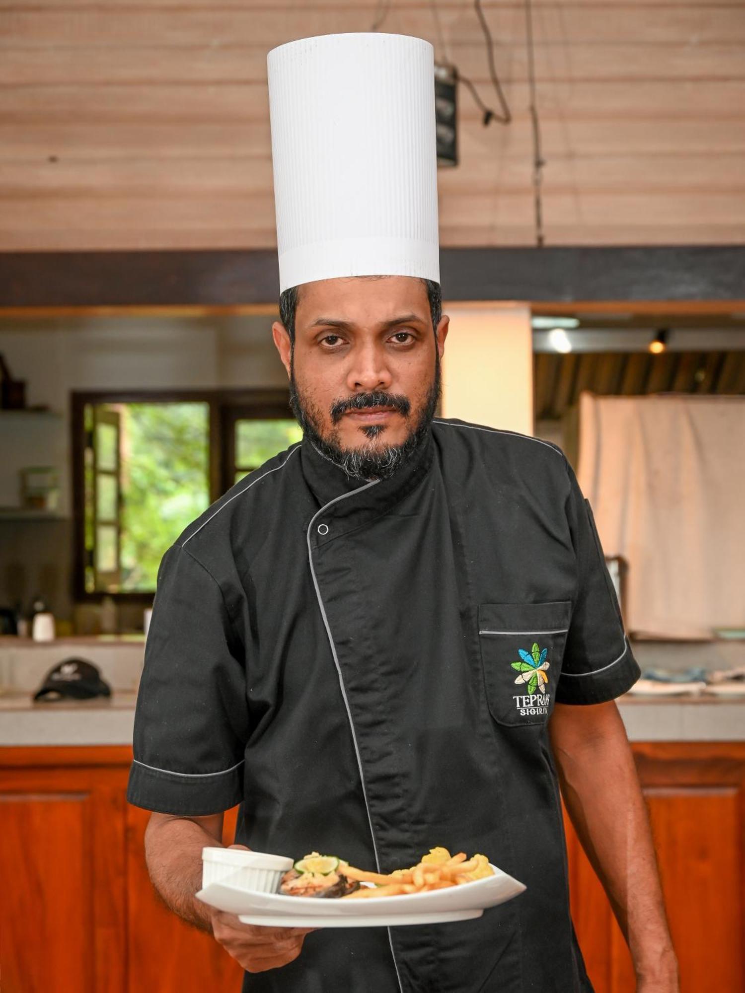 Tepraas Sigiriya Hotel Luaran gambar